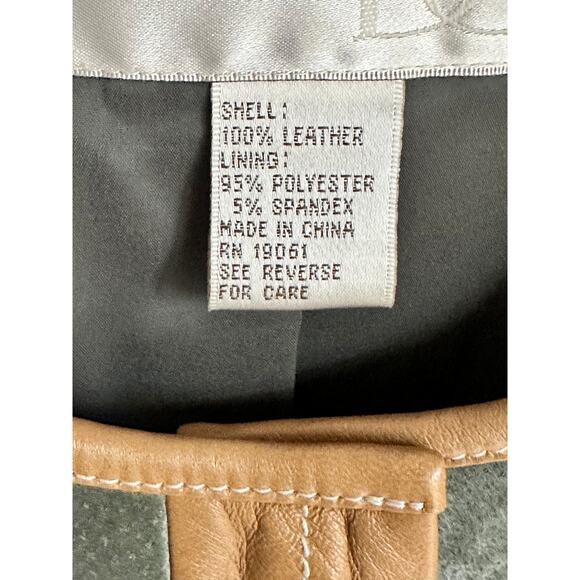 Vintage Doncaster Suede Leather Jacket Sage Green Snap Front Classic Chic Size M - Picture 5 of 12